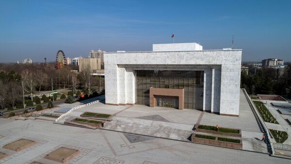 Закрытый на реконструкцию государственный исторический музей в Бишкеке. Архивное фото - Sputnik Кыргызстан