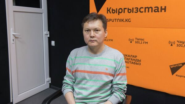 Вице-президент ОО Общество больных гемофилией Мирлан Кудайназаров - Sputnik Кыргызстан