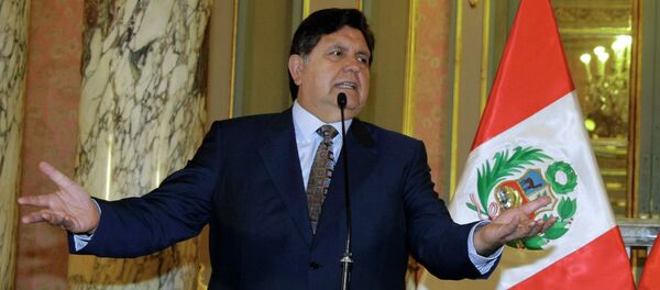 Экс-президент Перу Алан Гарсия. Архивное фото - Sputnik Кыргызстан