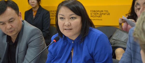 Эксперт по доказательной медицине и клиническим стандартам Минздрава Бермет Барыктабасова - Sputnik Кыргызстан