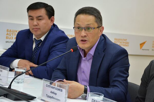 Директор ассоциации Партнерская сеть Айбар Султангазиев - Sputnik Кыргызстан