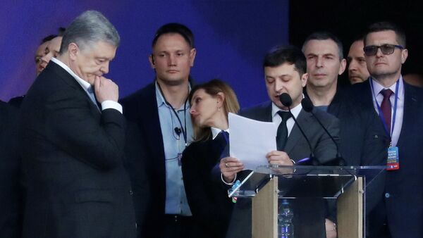 Дебаты кандидатов в президенты Украины в Киеве - Sputnik Кыргызстан