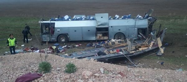 Авария на трассе Алматы — Ташкент Жамбылской области - Sputnik Кыргызстан