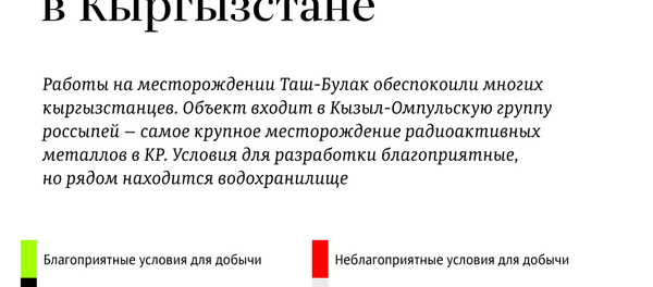 Радиоактивные металлы в Кыргызстане - Sputnik Кыргызстан