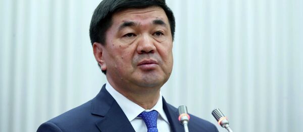 Отчет премьер-министра  Мухаммедкалыя Абылгазиева в Жогорку Кенеше - Sputnik Кыргызстан