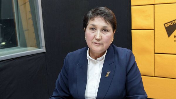 Глава ОАО Государственная страховая организация Жумагуль Эгембердиева - Sputnik Кыргызстан