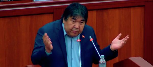 Садык Шер-Нияз өкмөттүн абийирин кетиргенде. Депутаттын жаалданган видеосу - Sputnik Кыргызстан