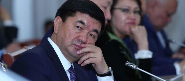 Рассмотрение отчета деятельности Правительства за 2018 год - Sputnik Кыргызстан