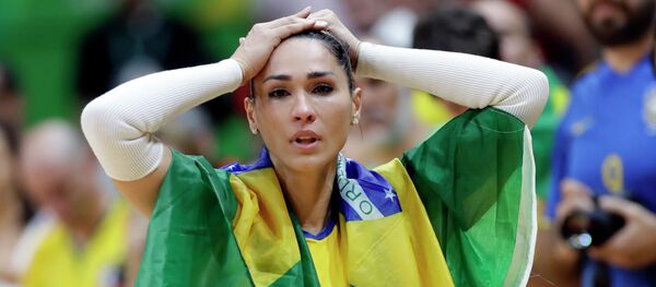 Волейбол боюнча олимпиаданын эки жолку чемпиону Жаклин Карвальо. Архив - Sputnik Кыргызстан