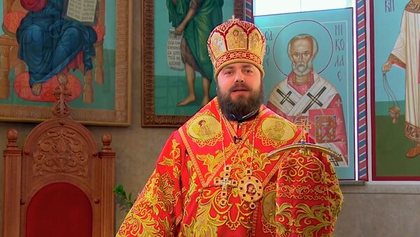 Видеопоздравление епископа Кыргызстанского Даниила с Пасхой - Sputnik Кыргызстан