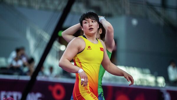 Чемпионат Азии по женской борьбе в Синае - Sputnik Кыргызстан