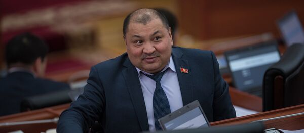 Жогорку Кеңештин депутаты Кожобек Рыспаев. Архив - Sputnik Кыргызстан
