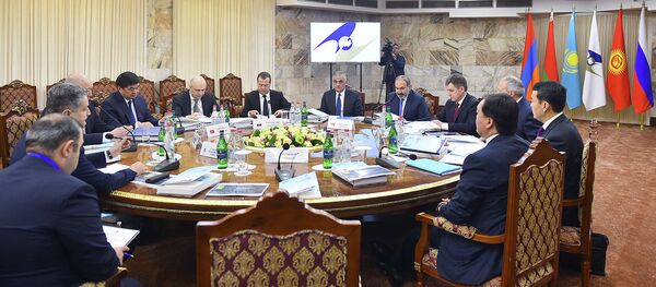 Очередное заседание Евразийского межправительственного совета в Ереване - Sputnik Кыргызстан