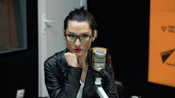 Журналист и телеведущая Марина Ким - Sputnik Кыргызстан