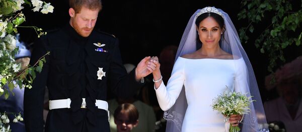 Свадьба принца Гарри с американской актрисой и моделью Меган Маркл - Sputnik Кыргызстан