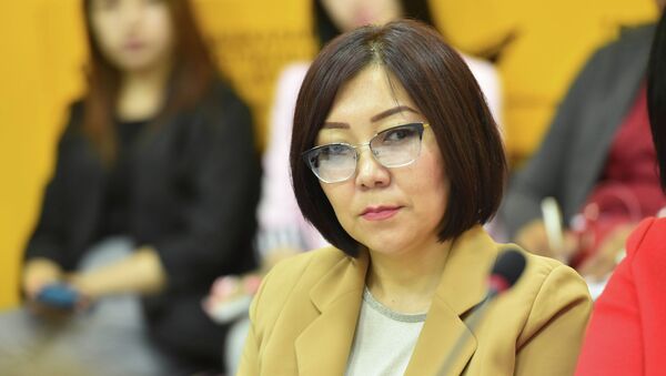 Журналист Чынара Токонова. Архив - Sputnik Кыргызстан