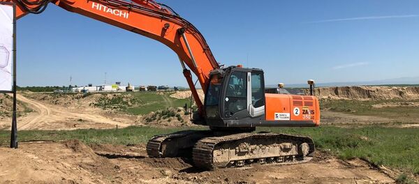 В Бишкеке началось строительство санитарного полигона В Бишкеке началось строительство санитарного полигона - Sputnik Кыргызстан