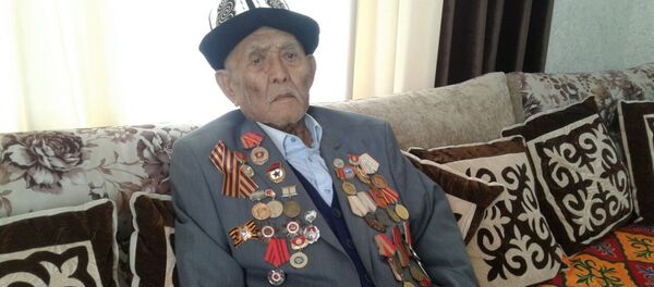 Улуу Ата мекендик согуштун ардагери Тенти Тамашаев - Sputnik Кыргызстан