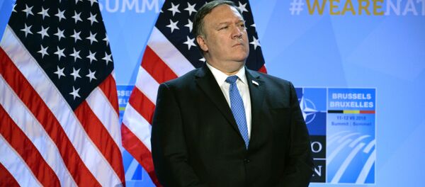 Государственный секретарь США Майк Помпео. Архивное фото Государственный секретарь США Майк Помпео. Архивное фото - Sputnik Кыргызстан