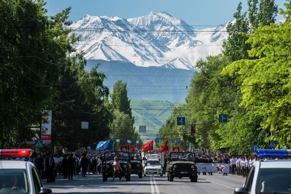 Шествие Бессмертного полка в 2019 году в Бишкеке - Sputnik Кыргызстан