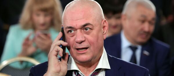 Главный редактор радиостанции Говорит Москва Сергей Доренко. Архивное фото - Sputnik Кыргызстан