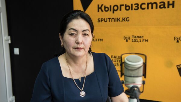 Бишкектен анча алыс эмес жерде жайгашкан эс алуу жайынын ээси Сабида Сартова - Sputnik Кыргызстан