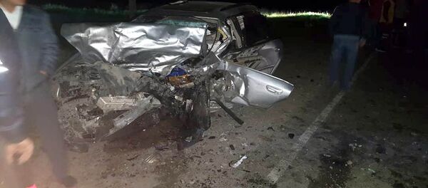 ДТП на автотрассе Бишкек — Нарын — Торугарт - Sputnik Кыргызстан