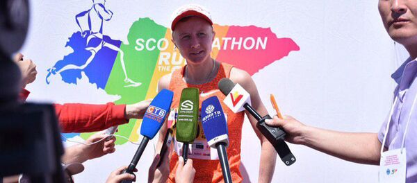 Марафонка Дарья Маслова  - Sputnik Кыргызстан