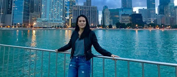 Кыргызстанка Астра Рахматилла кызы, живущая и работающая в США. Архивное фото - Sputnik Кыргызстан