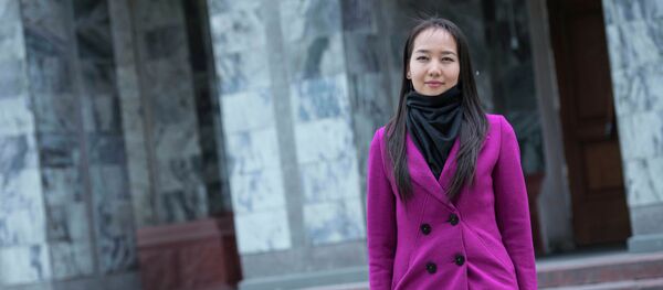 Бишкекчанка Айкан Кожоева Бишкекчанка Айкан Кожоева - Sputnik Кыргызстан