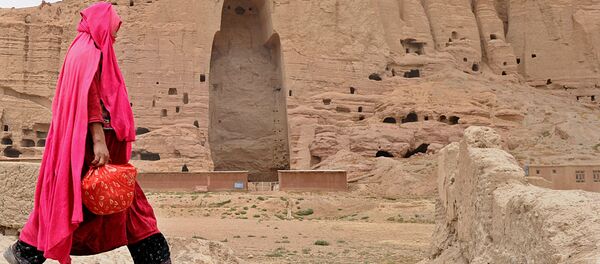 Бамианские статуи Будды, Афганистан, 2010 год - Sputnik Кыргызстан
