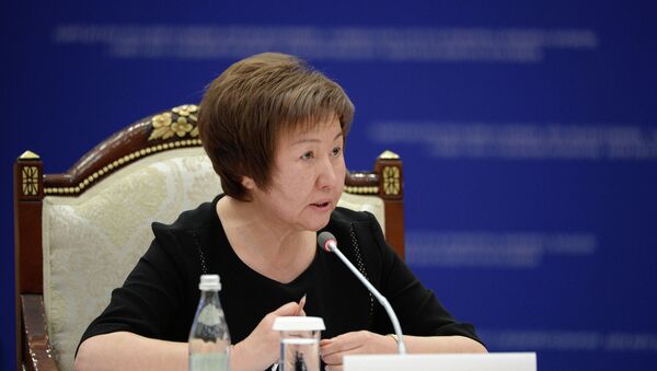 Председатель Верховного суда КР Гульбара Калиева. Архивное фото - Sputnik Кыргызстан