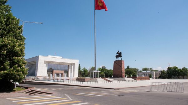 Исторический музей на площади Ала-Тоо в Бишкеке - Sputnik Кыргызстан
