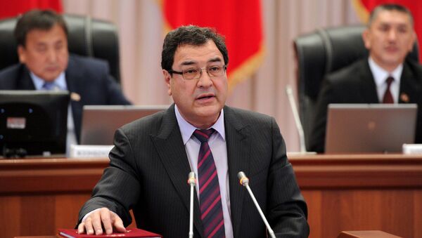 Мурдагы вице-премьер-министр Шамил Атаханов. Архив - Sputnik Кыргызстан