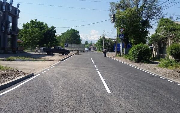 В Бишкеке открыли улицу Абая между Медерова и Горького после ремонта - Sputnik Кыргызстан