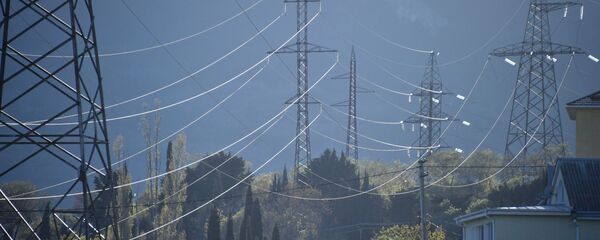 Линии высоковольтных передач. Архивное фото - Sputnik Кыргызстан