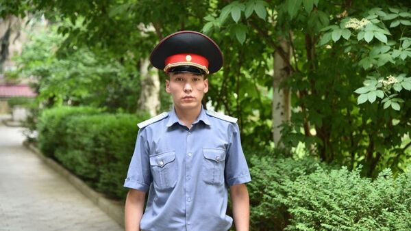 Сотрудник отдела охраны Аламудунского района Адилет Бекжанов - Sputnik Кыргызстан
