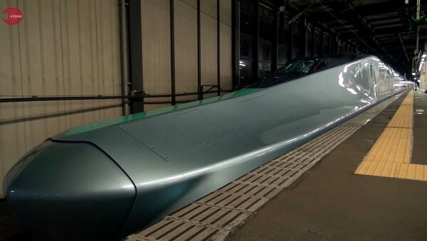 В Японии создали самый быстрый поезд — разгоняется до 400 км/ч. Видео - Sputnik Кыргызстан