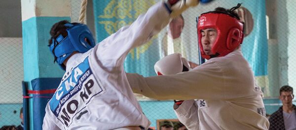 Турнир по рукопашному бою среди сотрудников силовых структур и правоохранительных органов в Бишкеке - Sputnik Кыргызстан