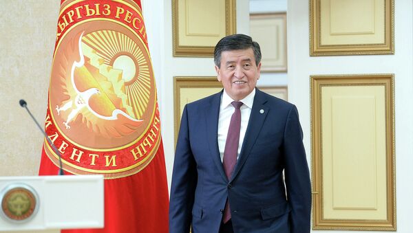 Кыргызстандын президенти Сооронбай Жээнбеков - Sputnik Кыргызстан
