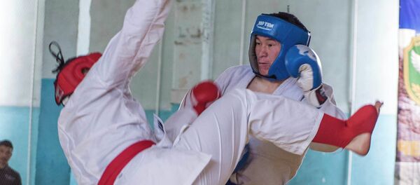 Турнир по рукопашному бою среди сотрудников силовых структур и правоохранительных органов в Бишкеке - Sputnik Кыргызстан