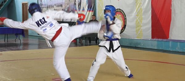 Как пограничники победили в турнире по рукопашному бою в Бишкеке — видео Как пограничники победили в турнире по рукопашному бою в Бишкеке — видео - Sputnik Кыргызстан