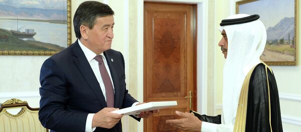 Президент Сооронбай Жээнбеков принял Посла Саудовской Аравии в КР - Sputnik Кыргызстан