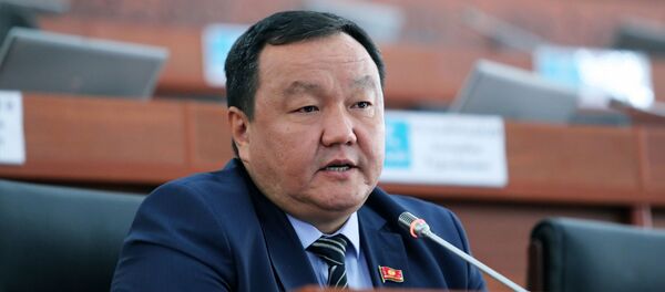 Депутат ЖК Айтмамат Назаров. Архивное фото - Sputnik Кыргызстан