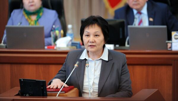 Экс-министр здравоохранения КР Динара Сагинбаева - Sputnik Кыргызстан