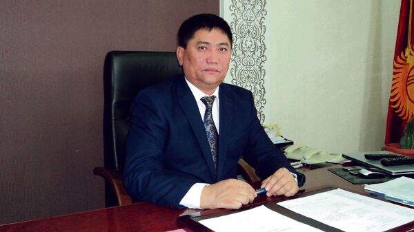 Тилек Матраимов в рабочем кабинете. Архивное фото - Sputnik Кыргызстан