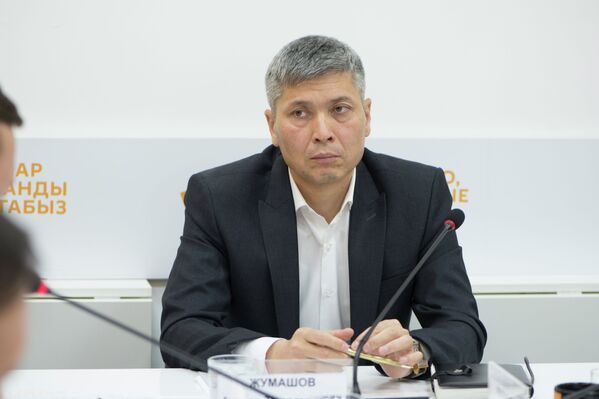 Директор муниципального предприятия Парковки и стоянки Дамир Жумашов - Sputnik Кыргызстан