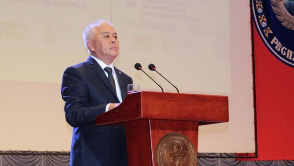 Глава Госагентства охраны окружающей среды и лесного хозяйства Абдыкалык Рустамов - Sputnik Кыргызстан