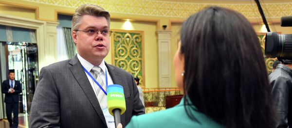 Глава дирекции по международному сотрудничеству информагентства и радио Sputnik  Василий Пушков - Sputnik Кыргызстан