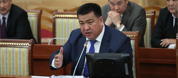 Министр сельского хозяйства Нурбек Мурашев Министр сельского хозяйства Нурбек Мурашев - Sputnik Кыргызстан